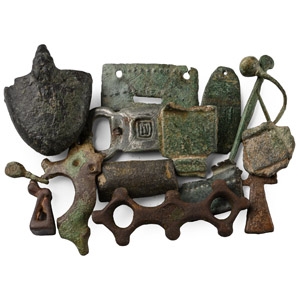 Anglo-Saxon and Viking Bronze Artefact Group