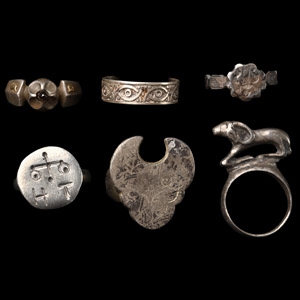 Mixed Silver Ring Collection