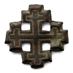 Medieval Bronze Knights Holy Sepulchre Badge