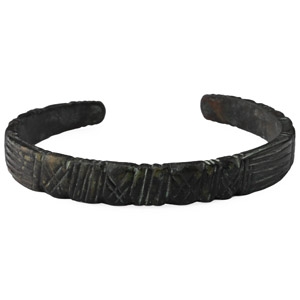 Roman Bronze Decorated Bracelet