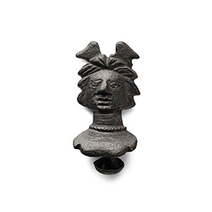 Roman Bronze Mercury Mount