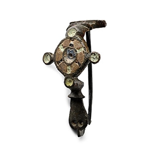 Roman Enamelled Bronze Brooch