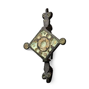 Roman Enamelled Bronze Brooch