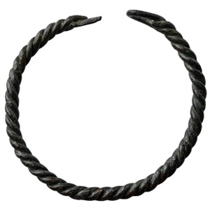 Viking Period Bronze Twisted Bracelet