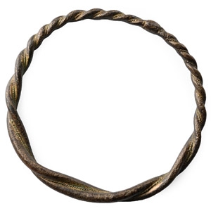 Viking Period Bronze Twisted Bracelet