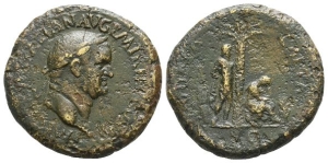 Vespasian AE Sestertius.