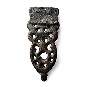 Late Anglo-Saxon Bronze Strap End
