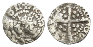 England. Lancaster, Henry V AR Halfpenny.