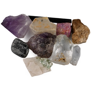 Crystal and Mineral Display Specimen Collection