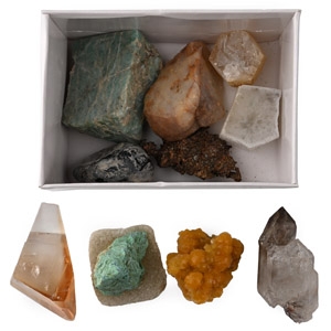 Crystal and Mineral Display Specimen Collection