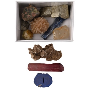 Crystal and Mineral Display Specimen Collection