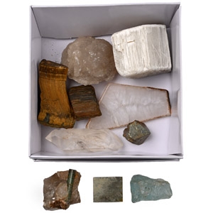 Crystal and Mineral Display Specimen Collection