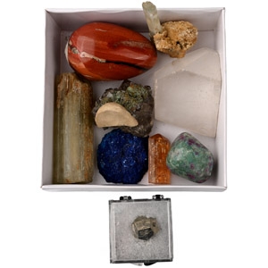 Crystal and Mineral Display Specimen Collection