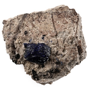 Azurite Crystal Mineral Display Specimen