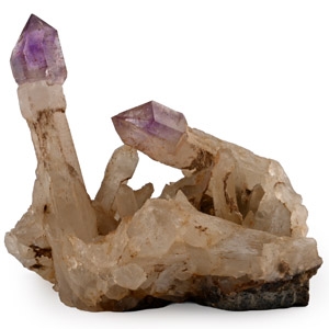 Amethyst Crystal Mineral Display Specimen