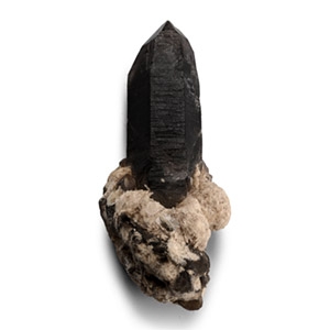 Smoky Quartz Crystal Mineral Display Specimen