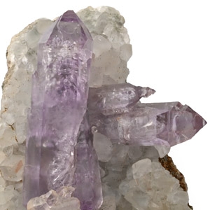 Amethyst Crystal Mineral Display Specimen