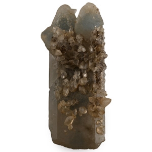 Twinned Quartz Crystal Mineral Display Specimen