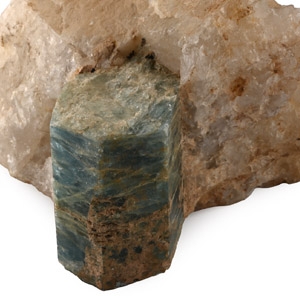 Aquamarine Crystal Mineral Display Specimen