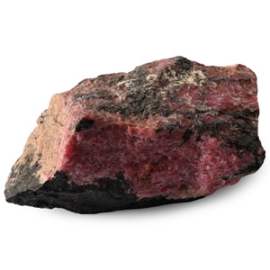 Rhodonite Boulder Mineral Display Specimen