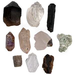 Mineral and Crystal Display Specimen Collection