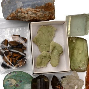 Crystal and Mineral Display Specimen Collection