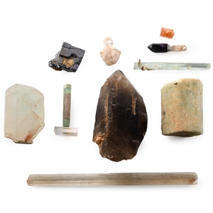 Crystal and Mineral Display Specimen Collection