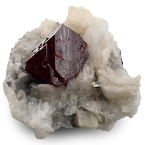 Garnet Crystal Mineral Display Specimen