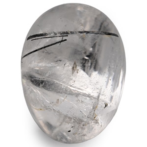 Rutilated Quartz Crystal Egg Mineral Display Specimen