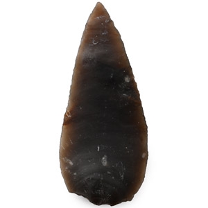 British Stone Age Knapped Flint Levallois Point