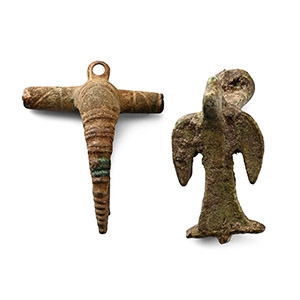 Roman Bronze Brooch Group