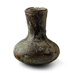 Romano-British Bronze Spearbutt or Staff Head