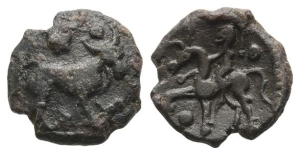 Celtic Northeast Gaul. Ambiani AE Unit.