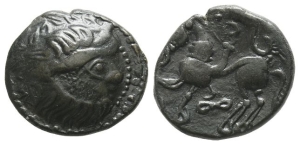 Celts in Middle Danube. Hercuniates AE Tetradrachm.