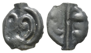 Celtic Northeast Gaul. Bellovaci Potin Unit.