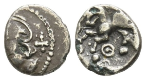Celtic Central Gaul. Aedui AR Quinarius.