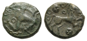 Celtic Northeast Gaul. Bellovaci AE Unit.
