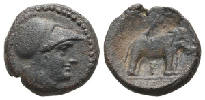 Seleukid Empire, Seleukos I Nikator AE 19mm.