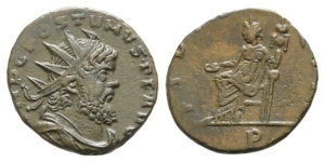Aureolus, Romano-Gallic Usurper BI Antoninianus.
