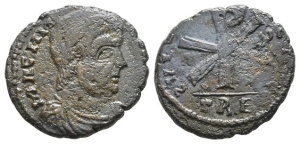 Romano-British Imitation of Magnentius BI Double Centenionalis.