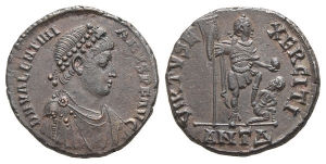 Valentinian II AE 21mm.