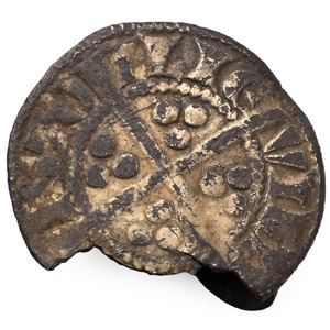 Medieval Silver Penny Brooch