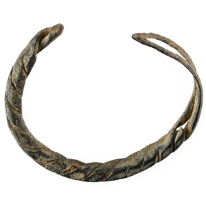 Viking Age Twisted Bronze Bracelet