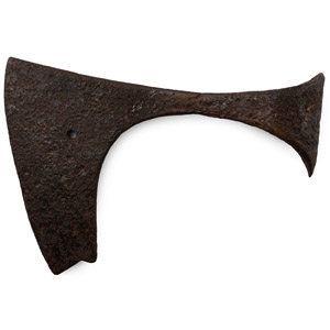 Viking Age Iron Bearded Axehead