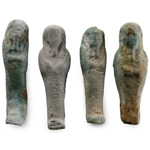 Egyptian Faience Shabti Collection