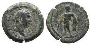 Trajan AE Obol of Alexandria, Egypt.