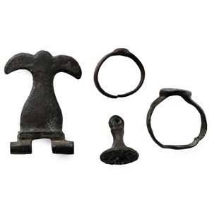 Medieval Bronze Artefact Group