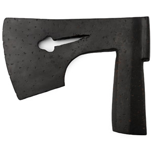 Teutonic Order Iron War Axe with Makers Mark