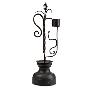 Published Iron Alpine Candle Holder