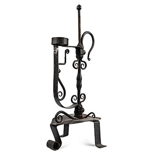 Iron Candle Holder